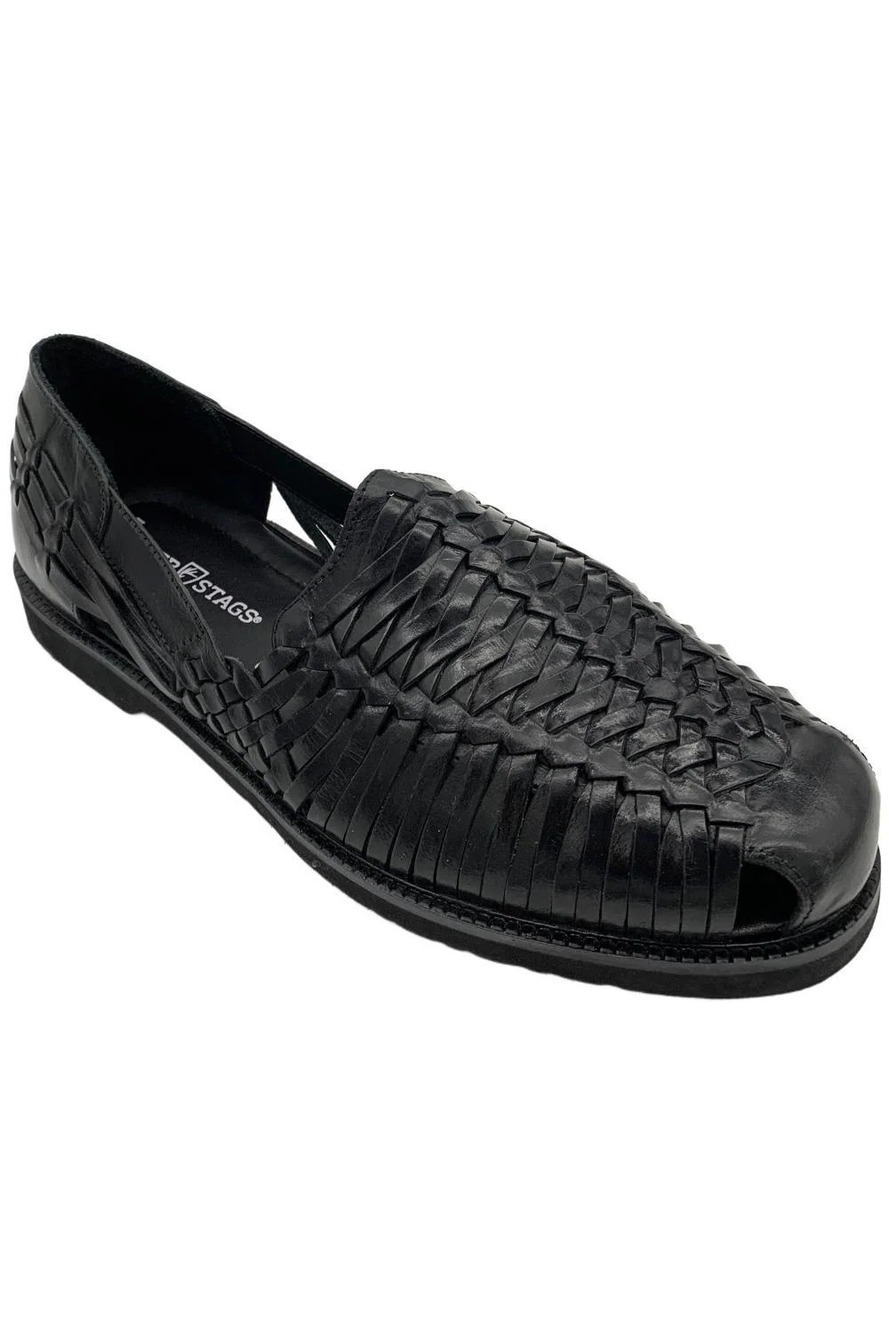 Deer Stags Men's Antonio Huarache Sandal Black - Medium